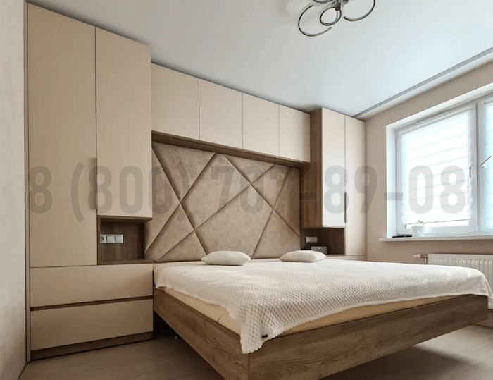 Шкаф вокруг кровати в Некрасовке